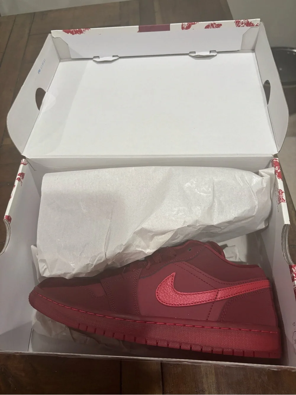 Women’s Jordan All-Red Low-Top Sneakers